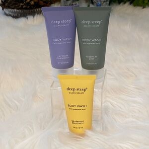 Body Wash Trio - Lavender, Rosemary, Grapefruit Deep Steep
